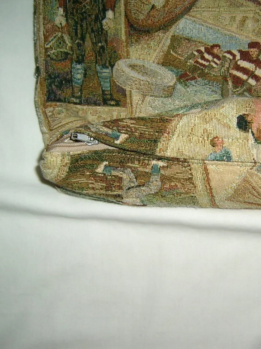 Collectors Vintage Sports Tapestry Pillow (Cover & Insert)